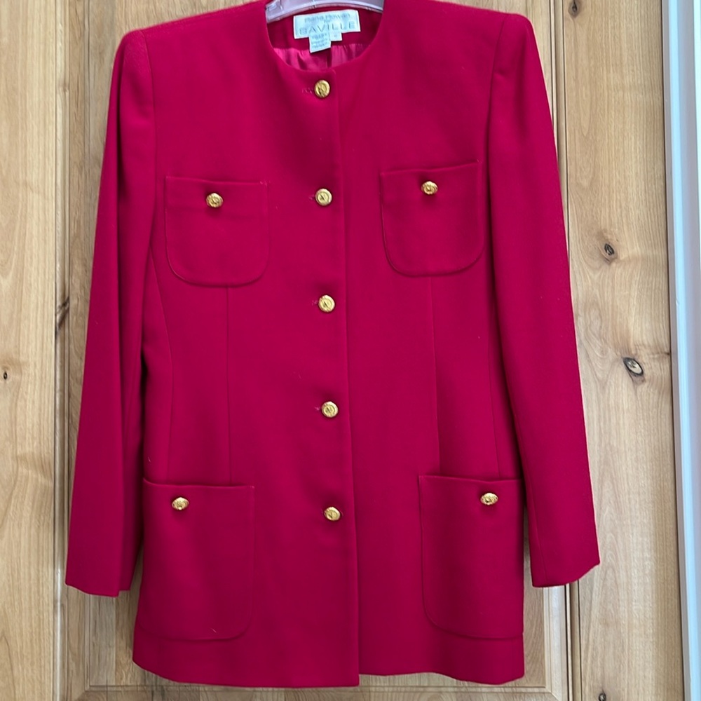 Rena Rowan for Saville Row. Two piece skirt suit.
